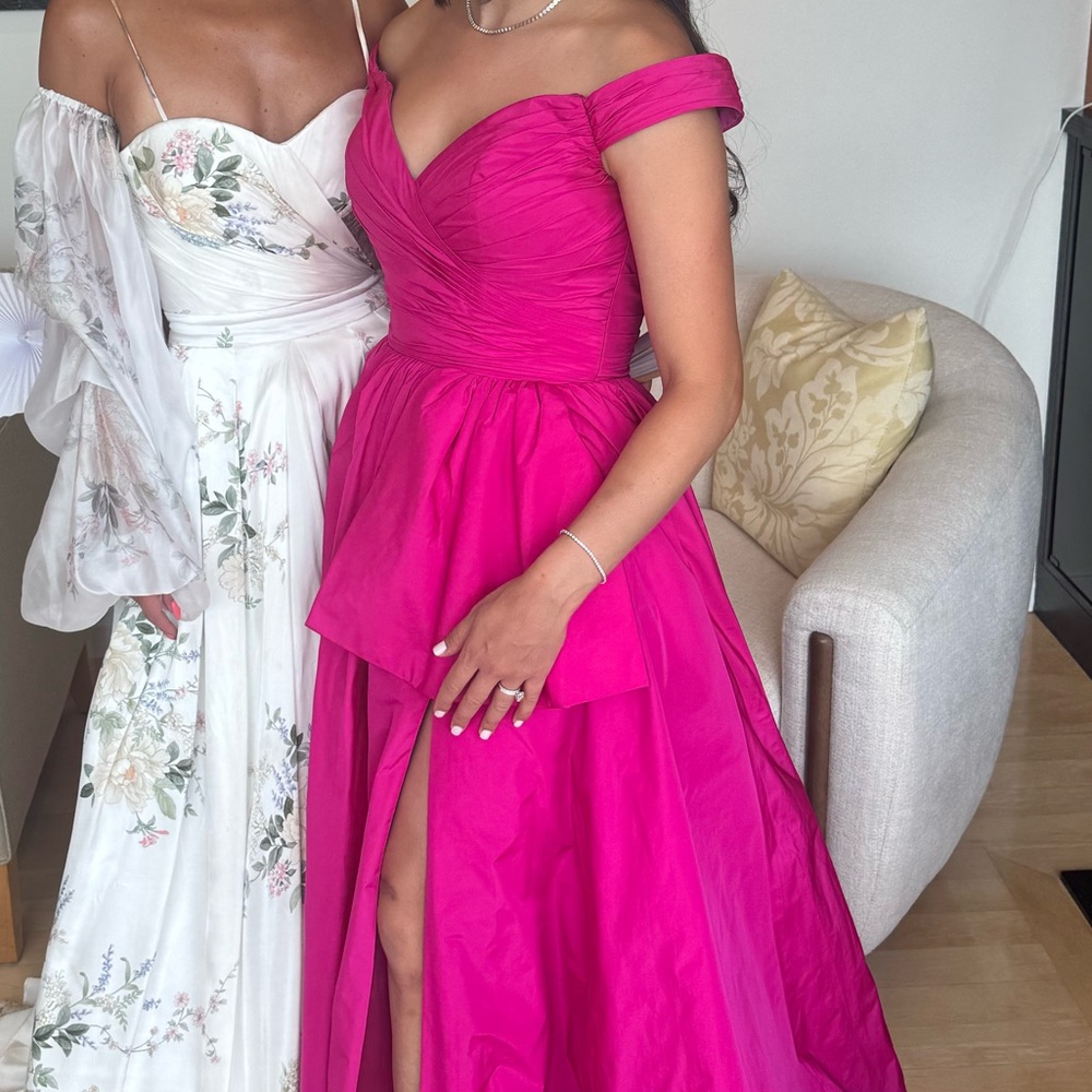 Jovani Fuchsia Evening Gown